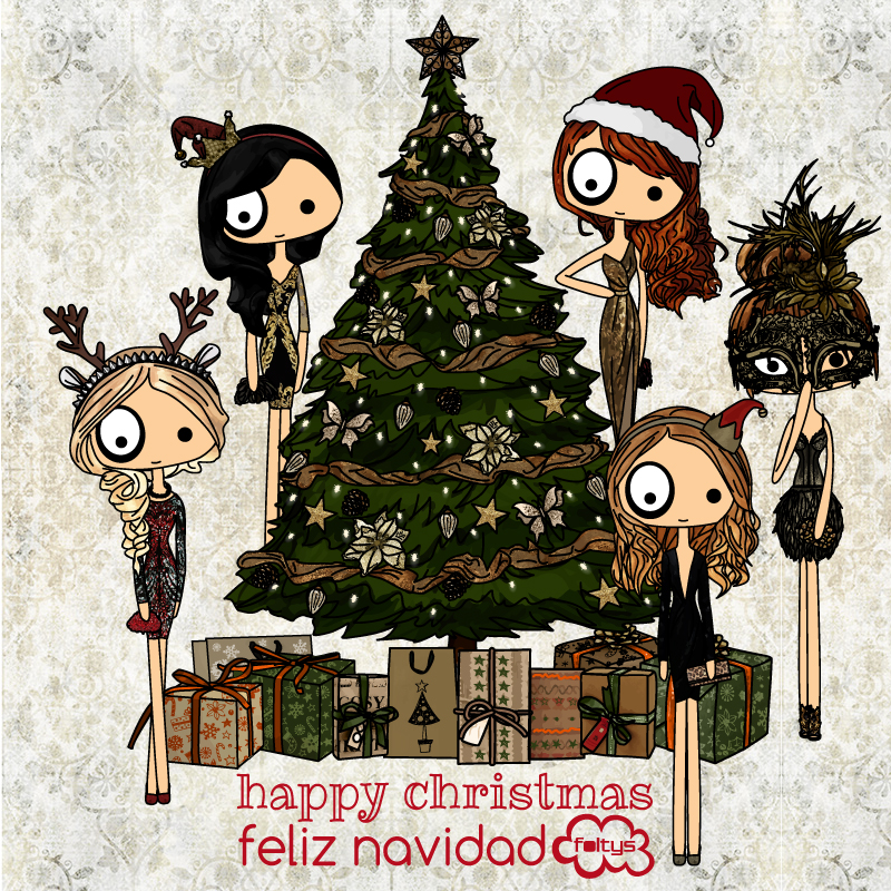 foltys vs christmas eve ilustracion original