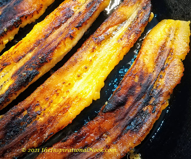 Fried Sweet Kerala Banana or Nendran Pazham