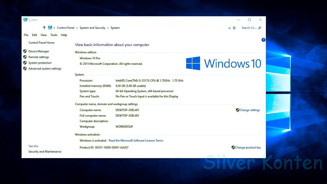 Cara Aktivasi Windows 10 (KMS & Reloader Activator) | Silver Konten