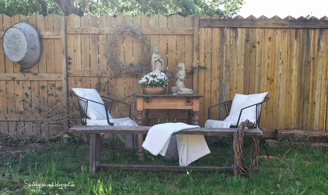 Shabby chic Land Garten