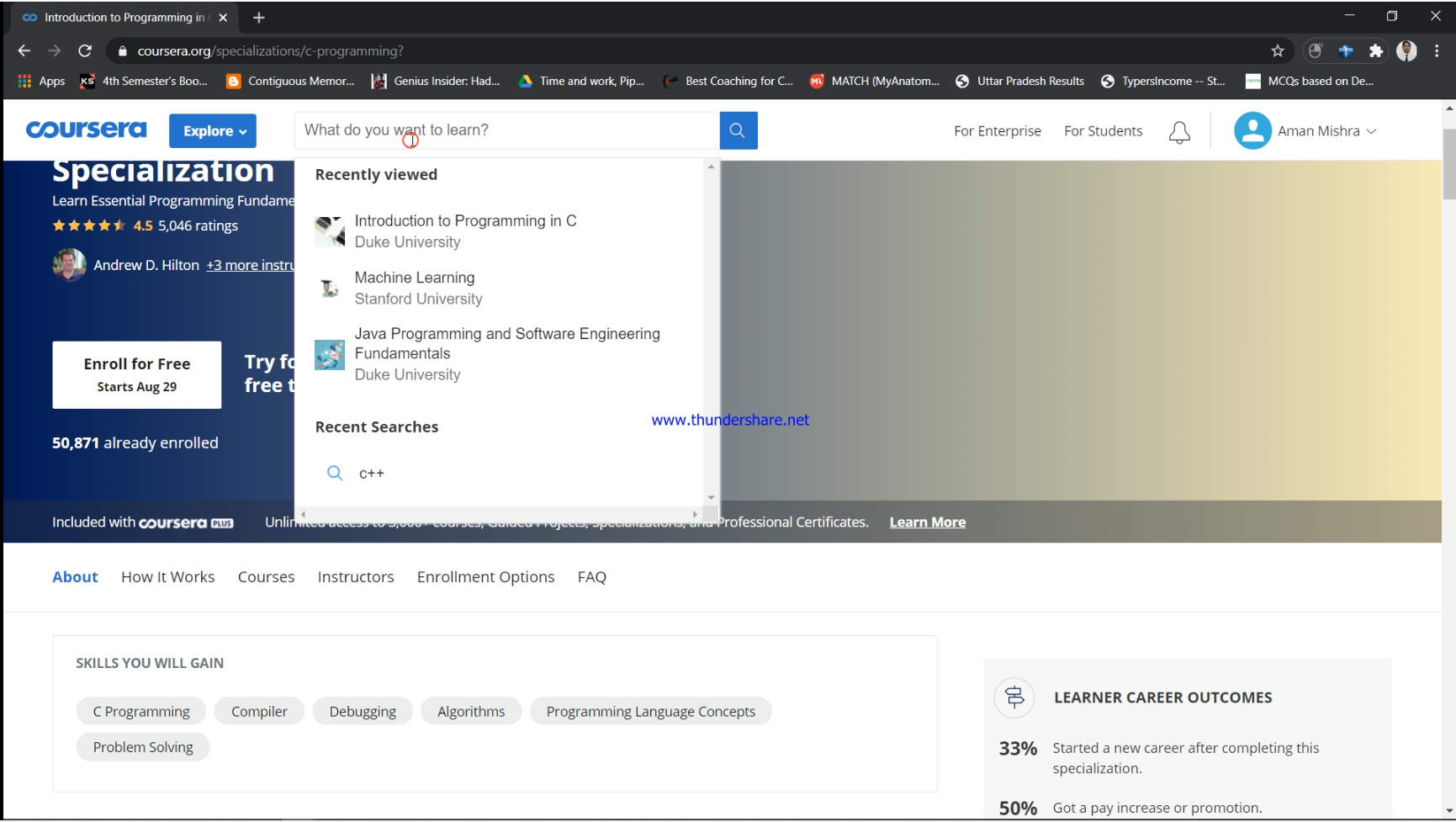 Educational Crafter How to apply Financial aid in Coursera with certification
