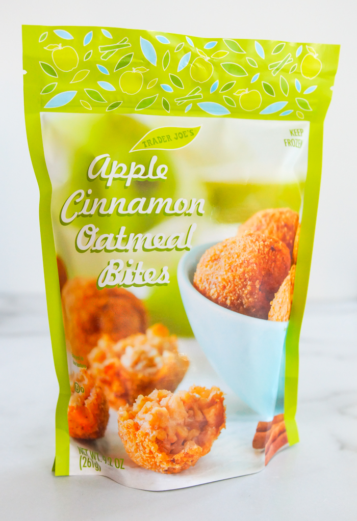 Trader Joe's Apple Cinnamon Oatmeal Bites Review Sweet on Trader Joe's