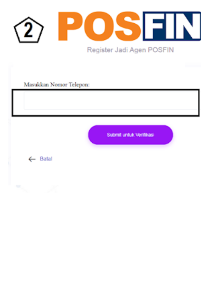 pospay posfin | cara daftar fosfin