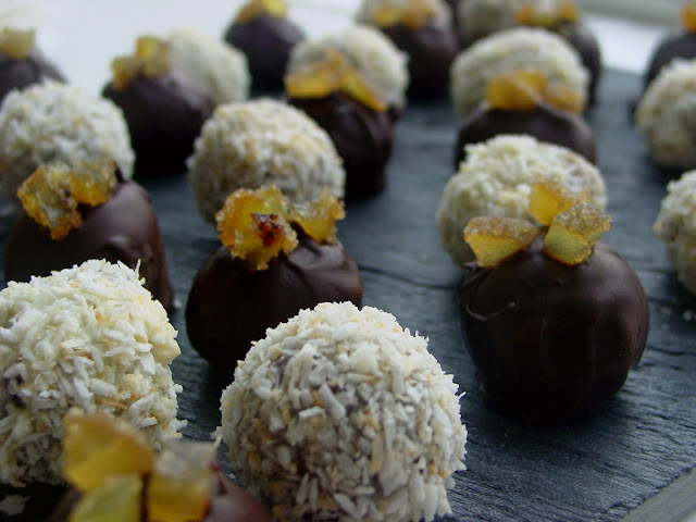 Jamaican Snowball Truffles