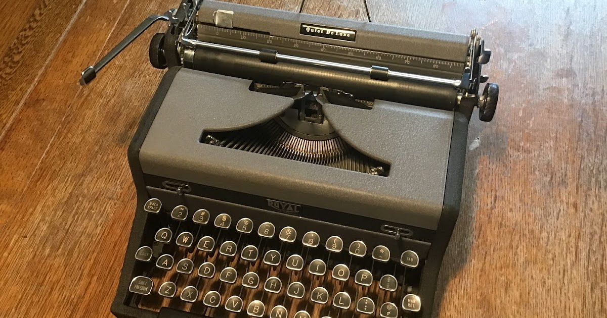 Building Custom Desks Typewriter paper support for a 1949 Royal Quiet