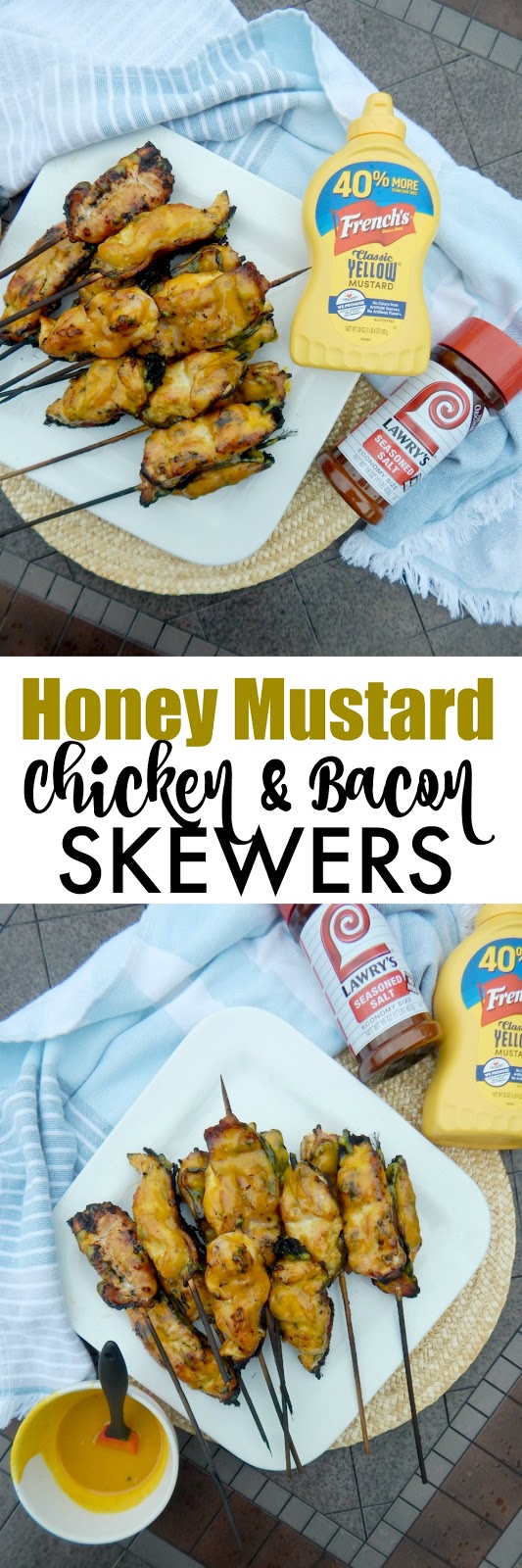 Honey Mustard Chicken and Bacon Skewers Ally's Sweet & Savory Eats