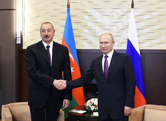 Azərbaycan Prezidenti Qarabağda hərbi əməliyyatların dayandırılmasında Putinin xüsusi rolunu qeyd edib