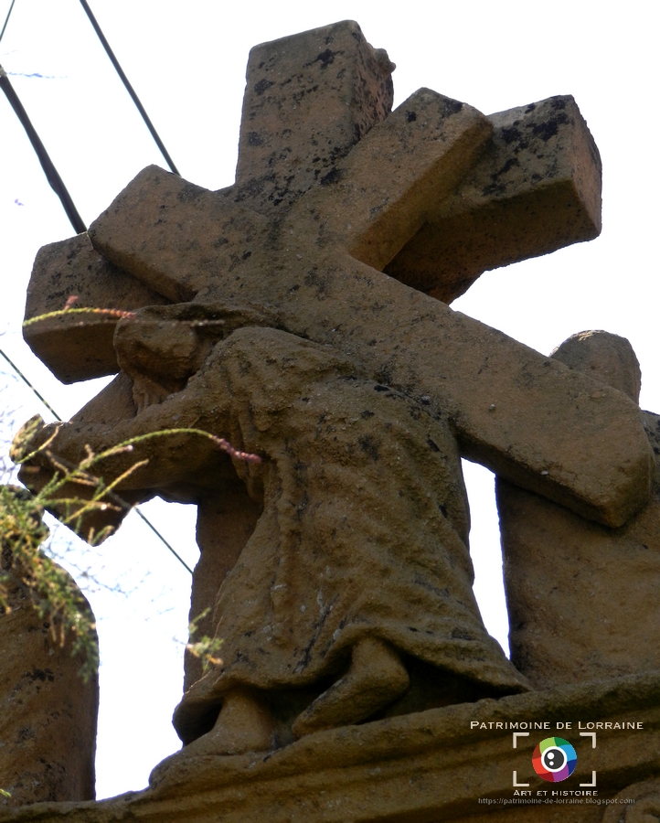 Que Représente La Croix De Lorraine PATRIMOINE DE LORRAINE: LES BAROCHES (54) - Croix-calvaire de Génaville