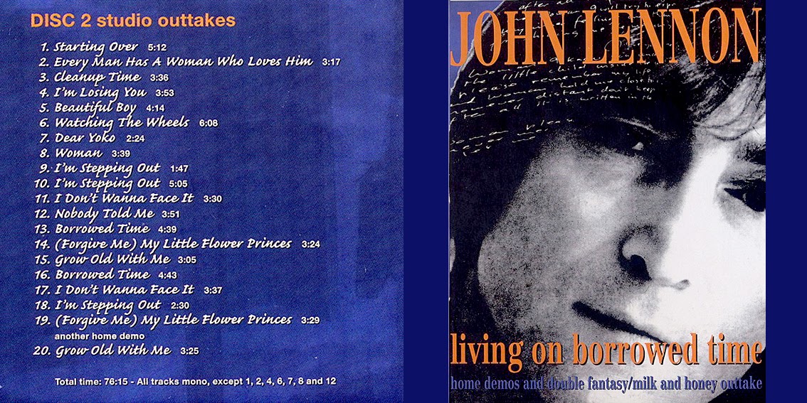 the blog nobody reads BIG O LENNON HOME DEMOS DOUBLE F