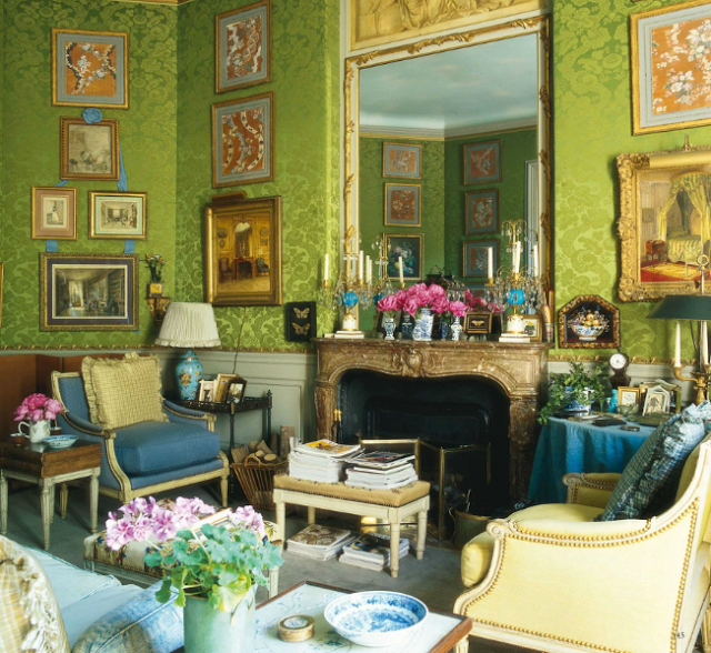 Gorgeous interiors by Fritz von der Schulenburg for The World of Interiors 