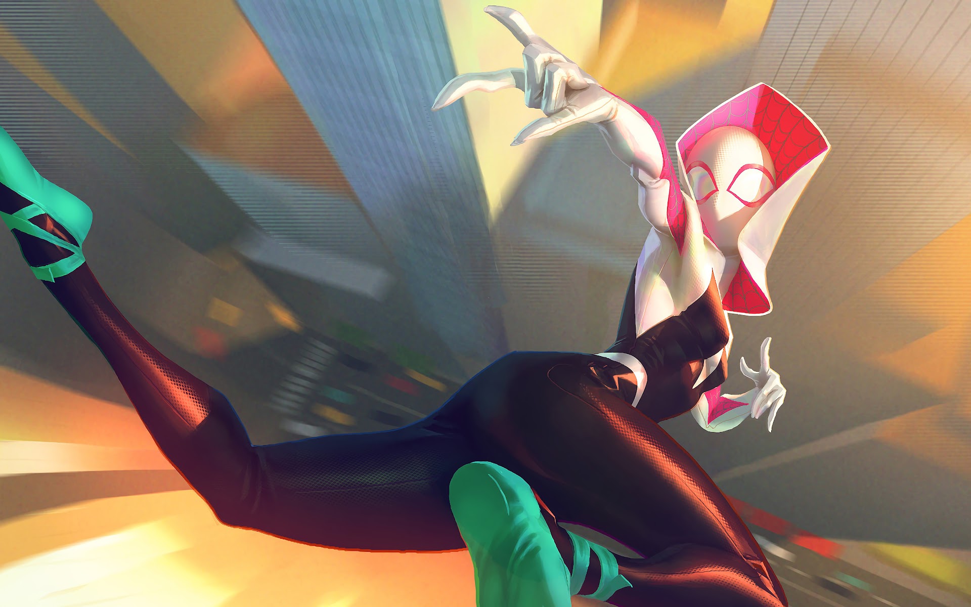 Spider-Gwen, Spider-Man: Into the Spider-Verse, 4K, 3840x2160, #18