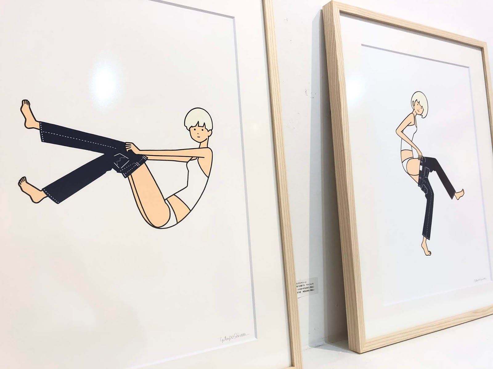 メーカー包装済】 ▫️希少 白根ゆたんぽ アクリル原画 2枚セット