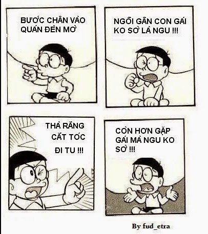 Nobita làm thơ chế bá đạo