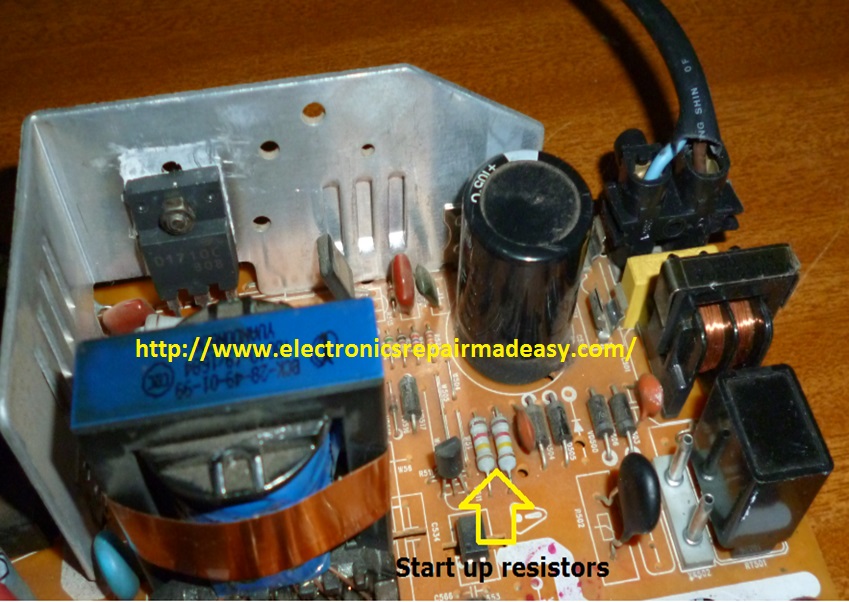electronics repair made easy How to troubleshoot CRT Television with Power supply is dead but