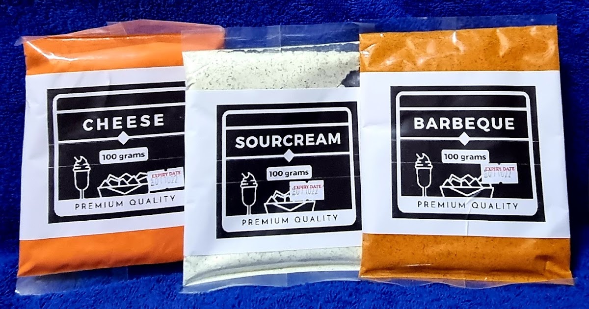 Potato Corner Powder Flavoring Cheese, Sour Cream and Barbecue with Recipes