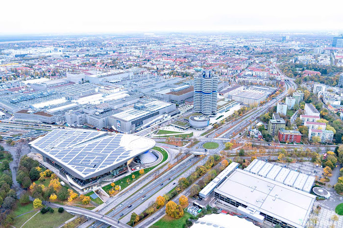 View from Olympic Tower, Munich, Germany