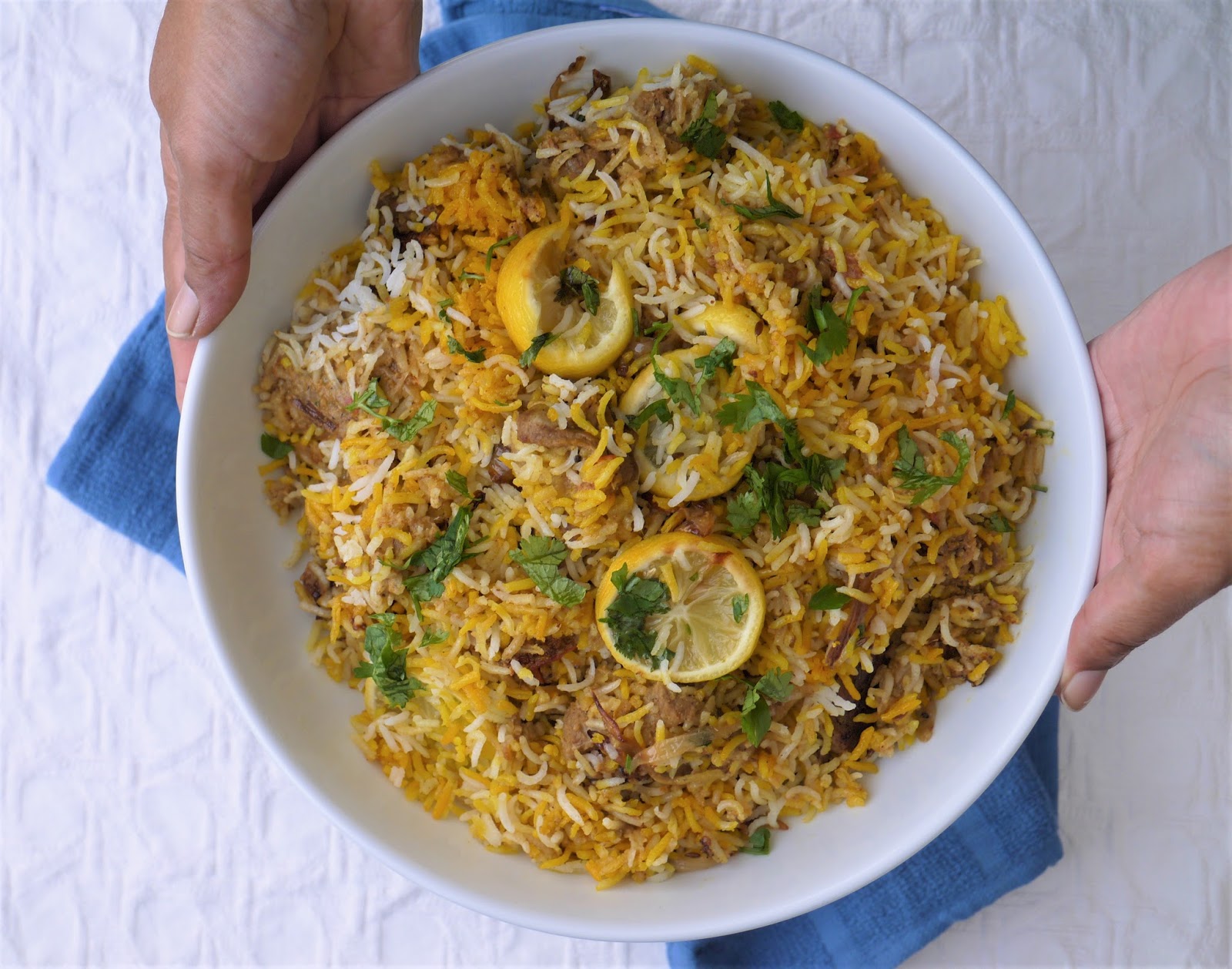 This Muslim Girl Bakes Lamb Biryani.