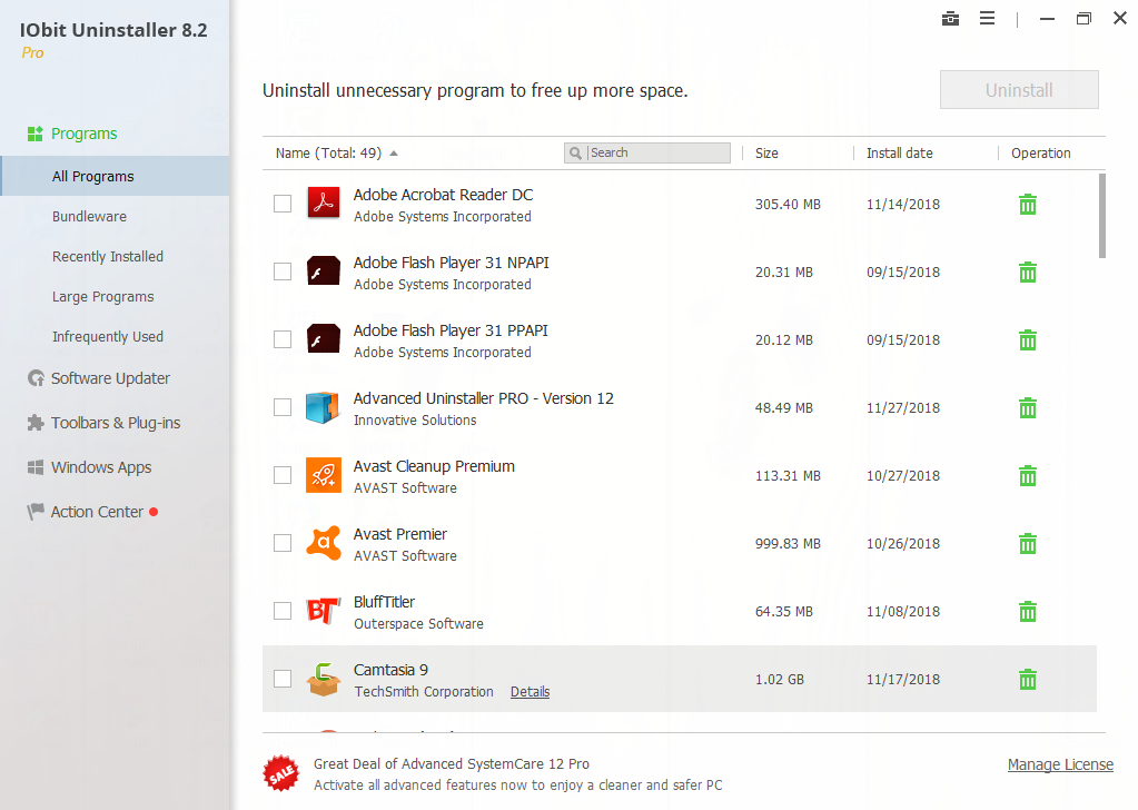 iobit uninstaller pro 8.3.0.11 serial key iobit uninstaller pro 8.3.0.11 serial key