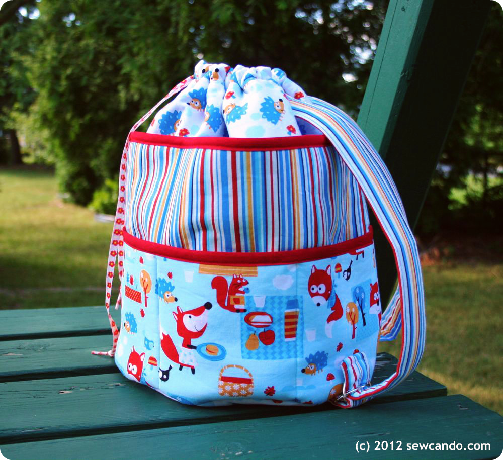 Sew Can Do: A New FREE Pattern: Plenty of Pockets Duffel Bag