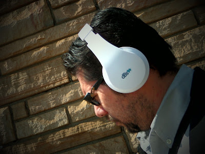 Metallman wearing dBs Headphones