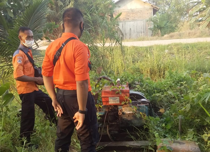 Tim BPBD Mesuji Geram, Dua Desa Memangkrakan Mesin Air RO Tanpa Dimanfaatkan