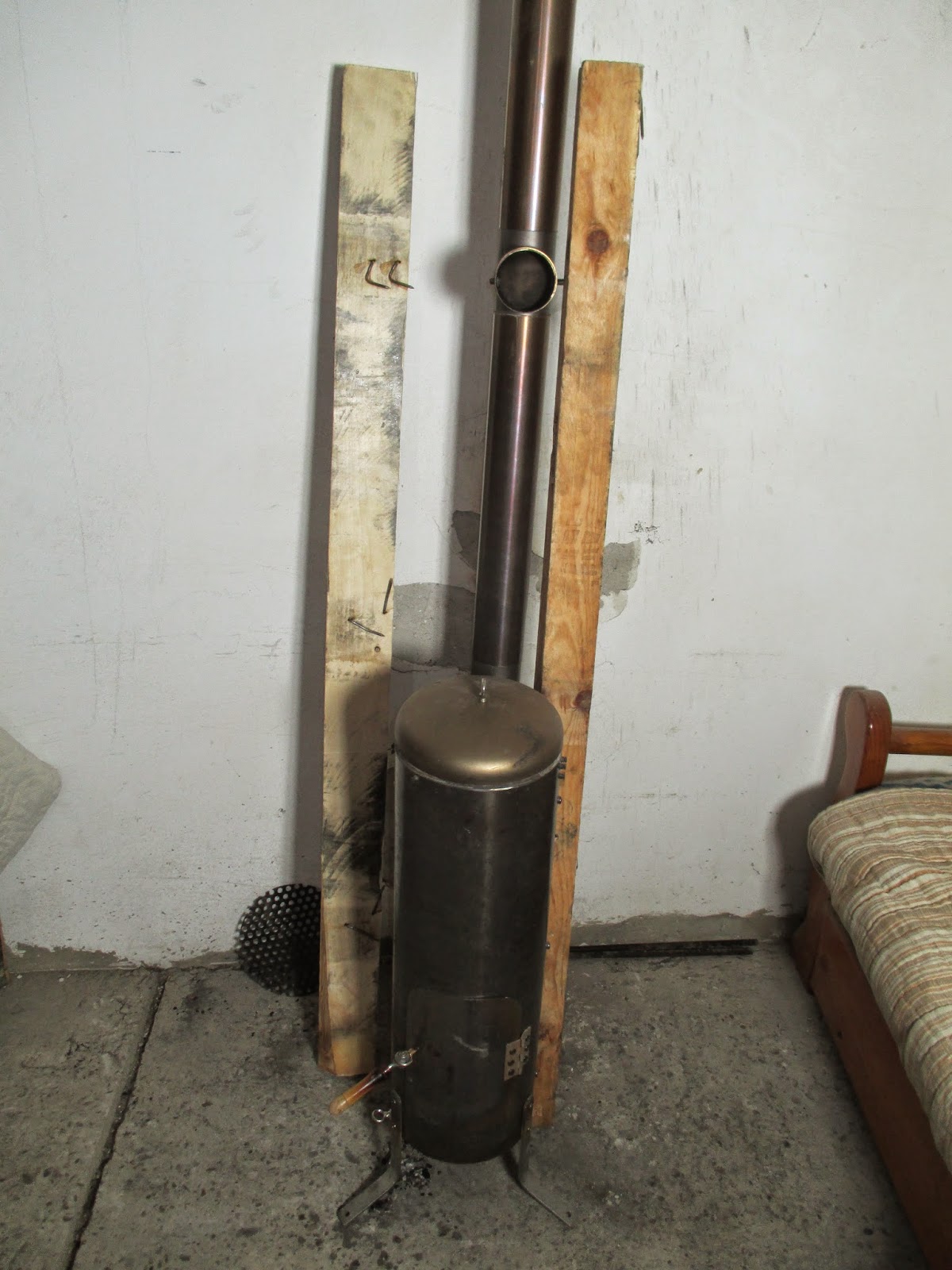 Calor por un tubo: estufas de leña