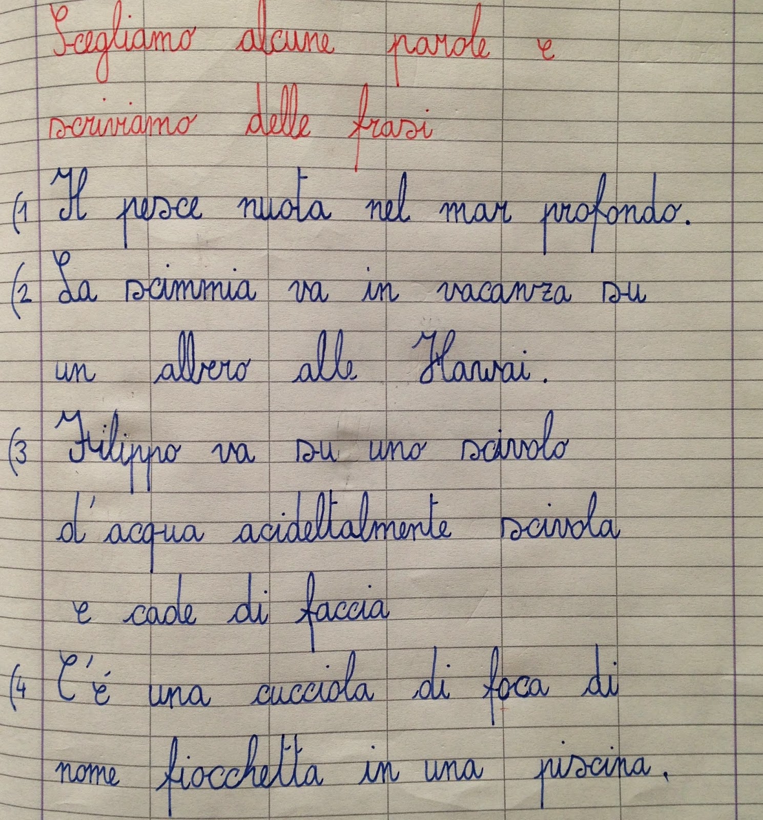 Apedario Pesce Pesci E Altre Parole E Frasi Con Sce Sci