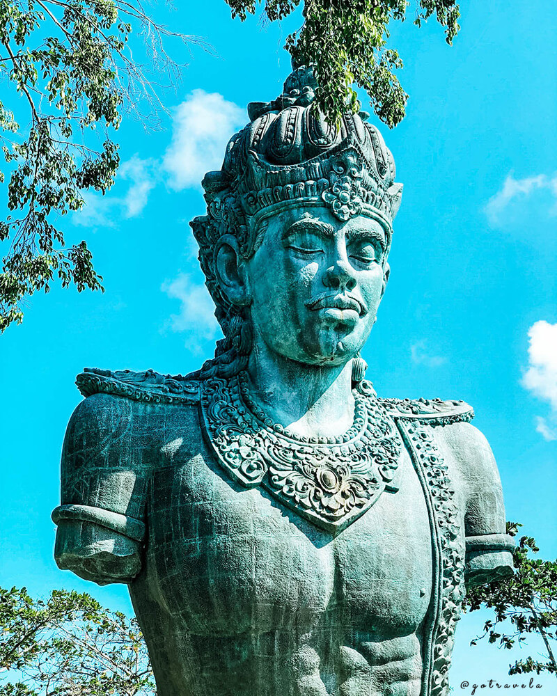 Let s Appreciate the Statue  of Garuda  Wisnu  Kencana  