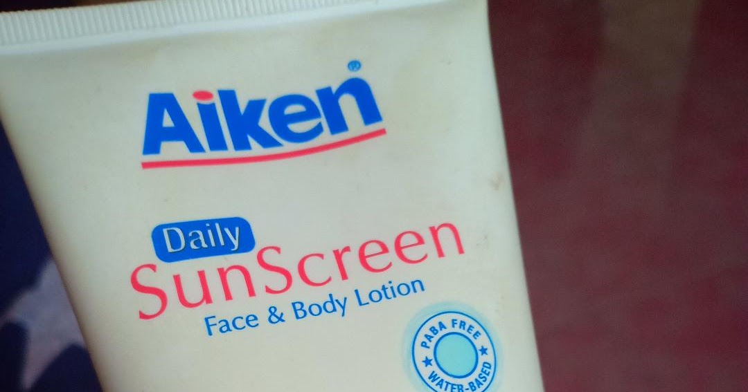 Aiken Daily Sun Screen Face and Body Lotion Review