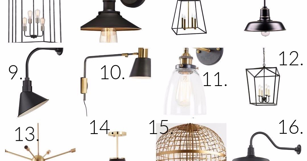 My Sweet Savannah Modern Farmhouse Lighting Round Up My Sweet Savannah Modern Farmhouse Lighting Round Up