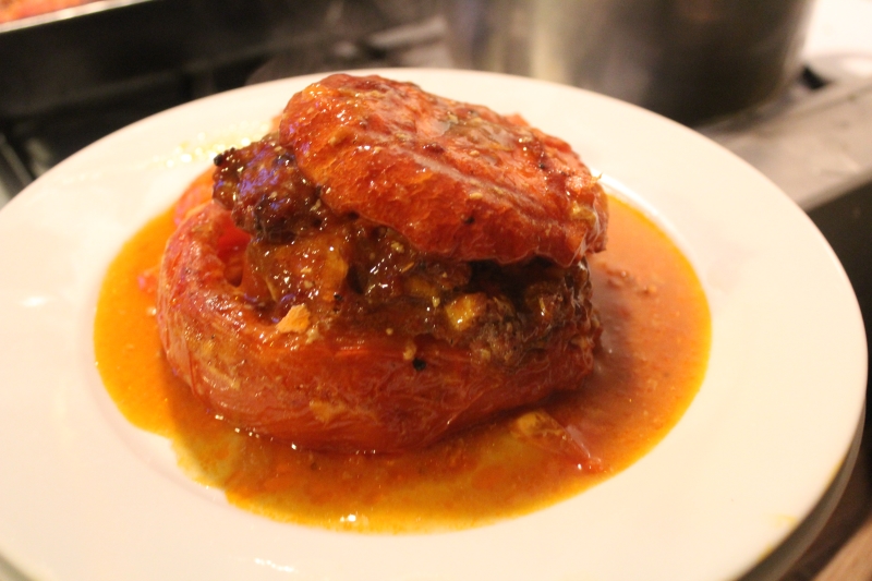 Gefüllte Fleischtomaten mit Kalbshack – riesengroß – glatzkoch.de