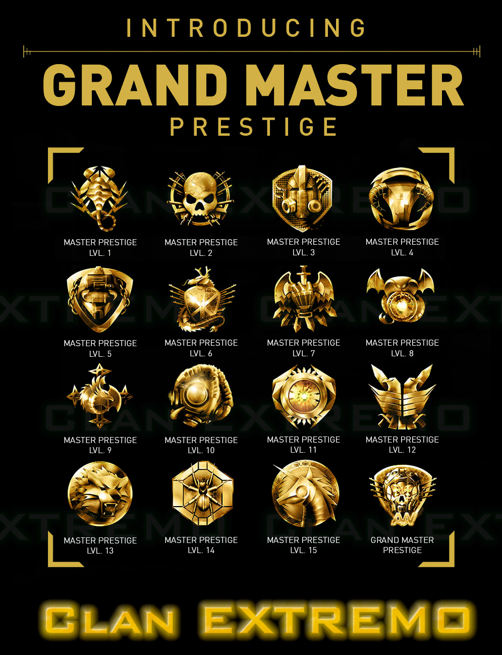Masters clan. Престиж мастер. Medal Grand Master Magic.
