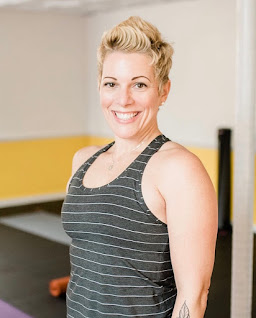Gretchen Schock yoga instructor and owner of Bee Yoga Fusion