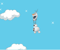 imagem  Olaf Jumping jogo online