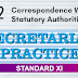 Secretarial Practice Class 11- Chapter - 12 - Correspondence With Statutory Authorities