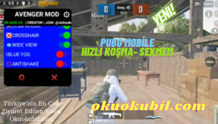 Pubg Mobile Avenger Mod V2.5 Virtualsiz, Hızlı Koşma  Mod Apk
