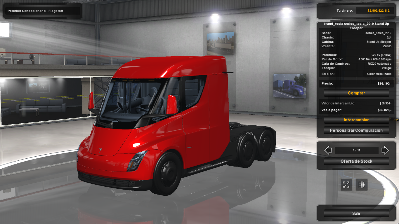 [FRANK_PERU ^^[EDITION MODS]^^ : TESLA SEMI TRUCK WITH TRAILER (2019)