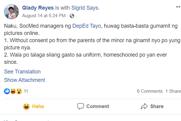 Covid-19, DepEd Tayo, Social media managers, plagiarism, DepEd breaks rules, posting photo of minor, without consent, Civil Service Commission, Philippines, legality, legal right, Undersectary Analyn M. Sevilla, DepEd Undersecretary Alain Pascua, School of Tomorrow, PACE, homeschooling, Bacolod Homeschoolers Network, homeschooling in Bacolod