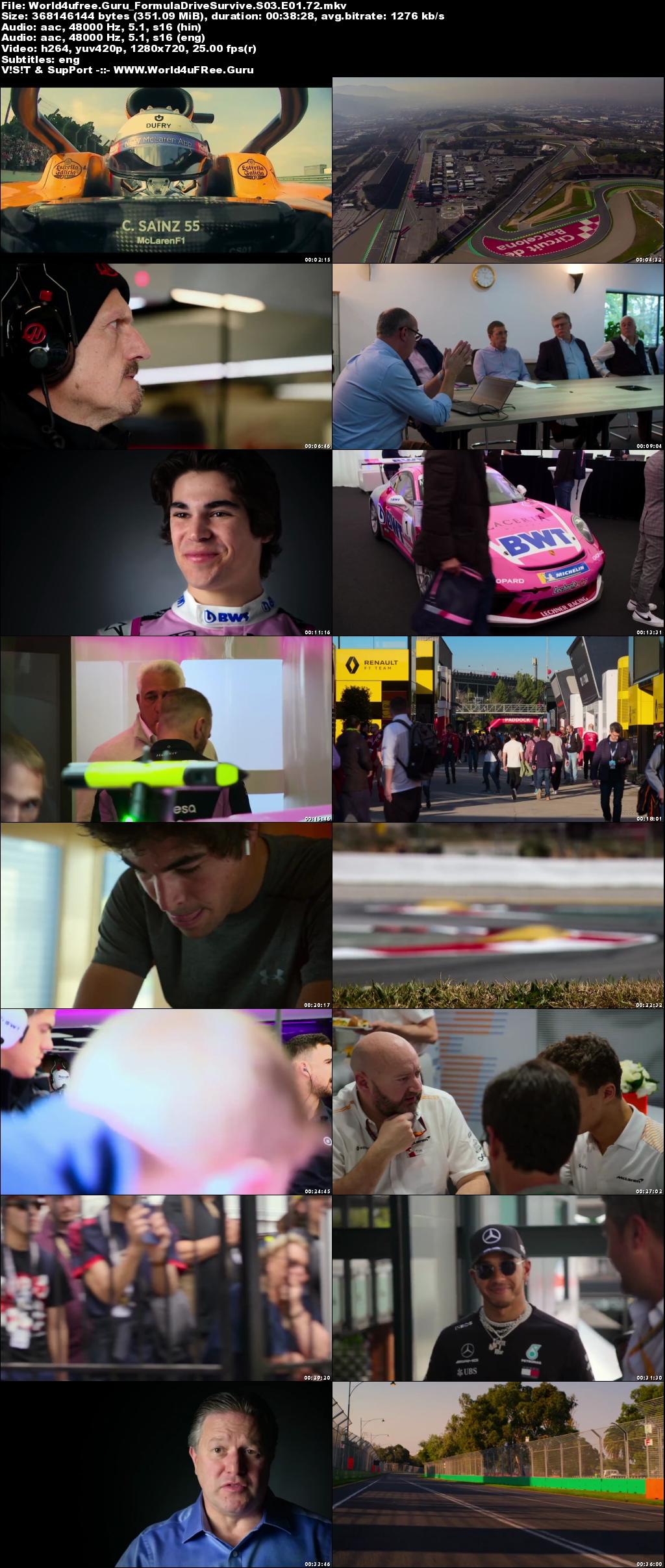 Formula 1: Drive To Survive S03 Poster