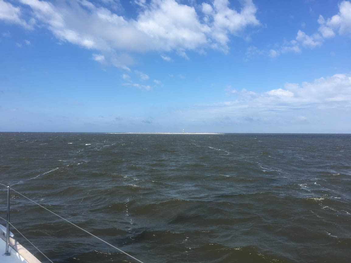 Juno 423 Frying Pan Shoals Turn Up the Heat en Route from Cape Fear to