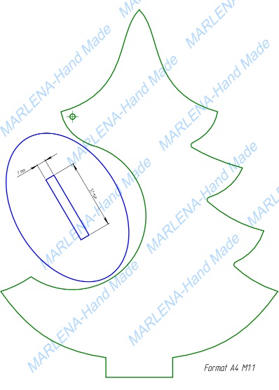 Árvore de Natal de espuma para Decorações de Natal: Molde Gratuito para  imprimir - Como fazer artesanato
