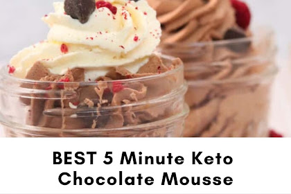 BEST 5 Minute Keto Chocolate Mousse
