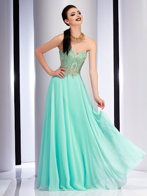 Vestidos de Graduación Color Menta 2017 Vestidos de Graduación Color Menta 2017