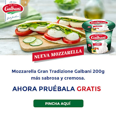 PRUEBA GRATIS MOZZARELLA GALBANI