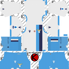 S.S. Lazio 2019/2020 Kit - Dream League Soccer Kits