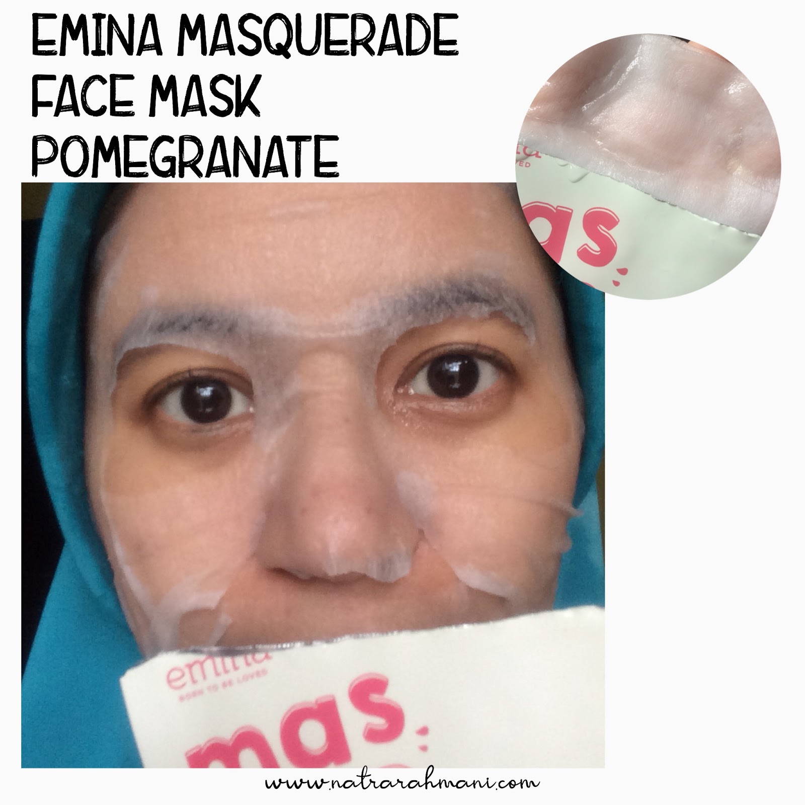 REVIEW EMINA MASQUERADE FACE MASK / Natrarahmani