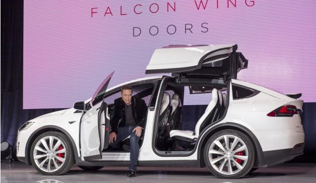 Elon Musk Tesla Model X
