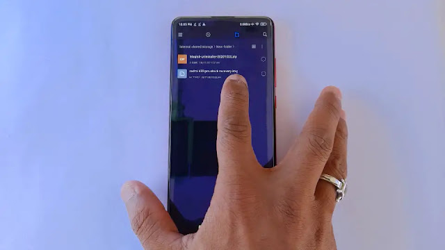 stock recovery k20 pro K20 pro stock recovery file