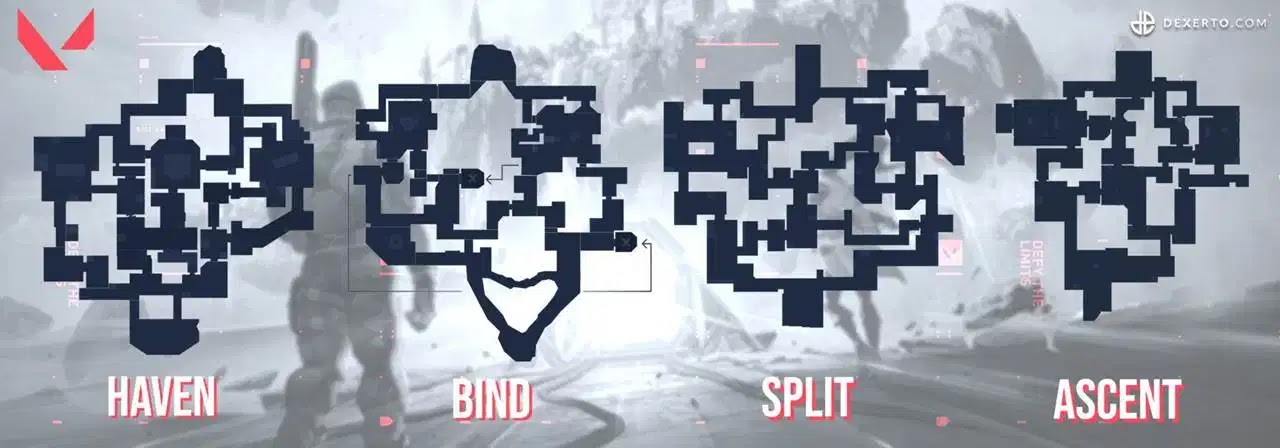 VALORANT // BRASIL pe X: „Existem 4 mapas na rotação de VALORANT: ▪️ Haven  ▪️ Split ▪️ Bind ▪️ Ascent Conta aí: Qual deles é seu favorito?👇” / X