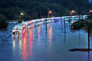 GO Train flood 2013
